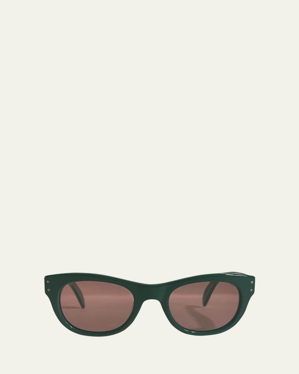 Ghita Cat-Eye Acetate Sunglasses
